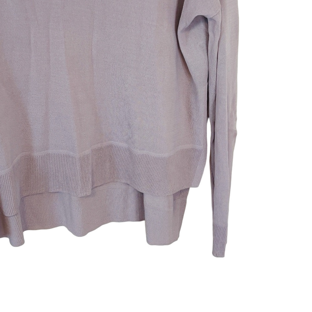 Aritzia Wilfred Merino Wool Sweater Purple Lilac Medium - Picture 6 of 9